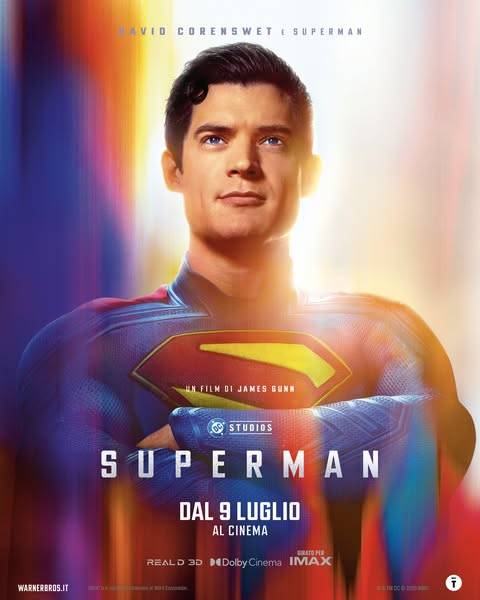 Superman - character poster italiani metaumani 1
