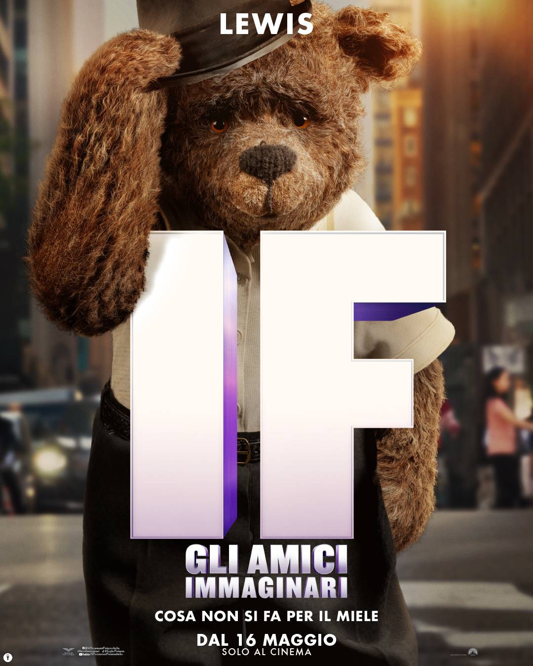 if - gli amici immaginari - poster 2