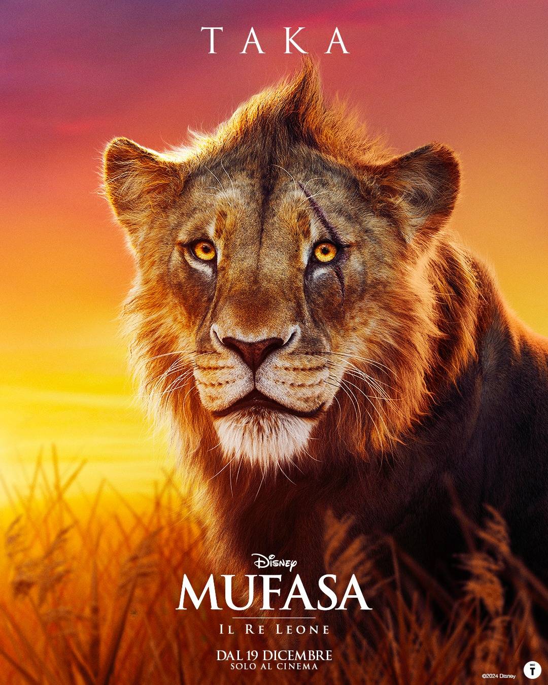 Mufasa Il re Leone - Character poster - Taka